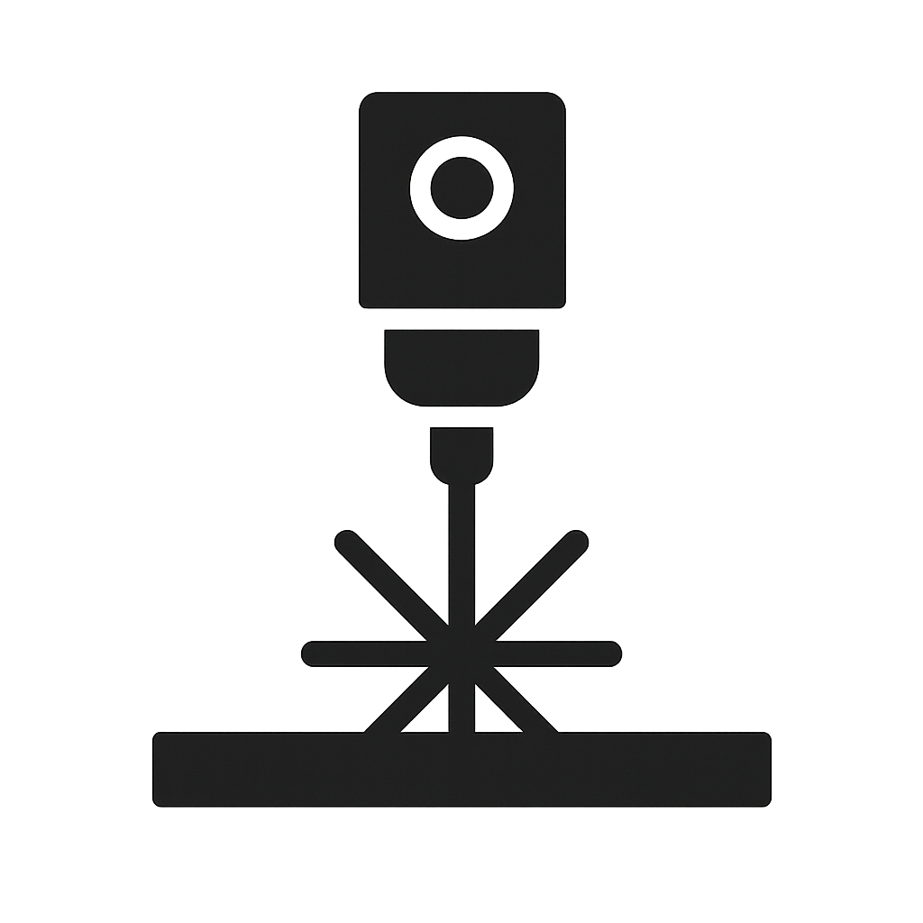 Laser Cutting Icon